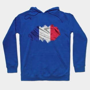 French Flag Hoodie